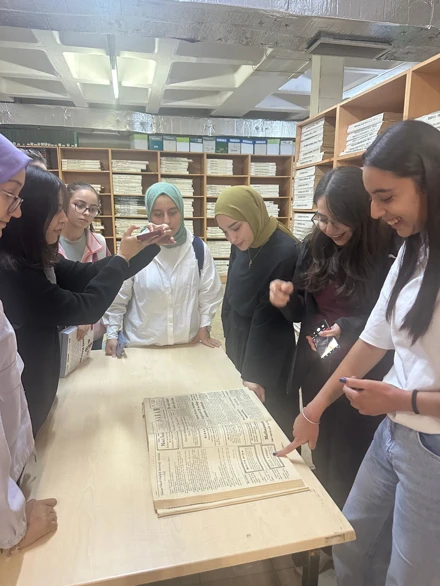 Genç Kimyagerler Kütüphanemizdeydi